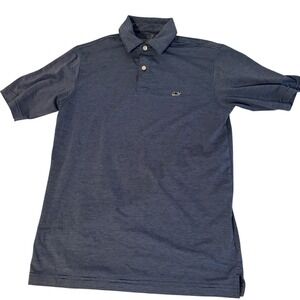 Vineyard Vines Performance Polo Shirt Men's XS Blue Stripe Golf Casual
